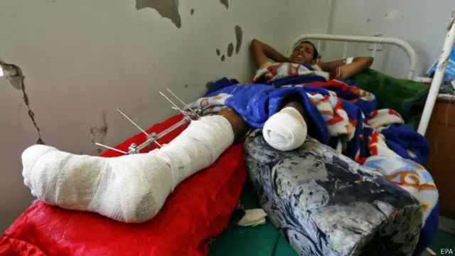 Раненый в больнице