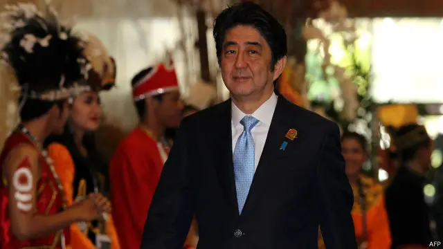 安倍晋三出席亚非会议