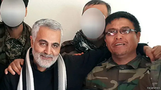 سایت رجانیوز عکسی از علیرضا توسلی در کنار قاسم سلیمانی فرمانده نیروی قدس سپاه پاسداران منتشر کرده. چهره سایر اشخاص توسط این سایت پوشانده شده