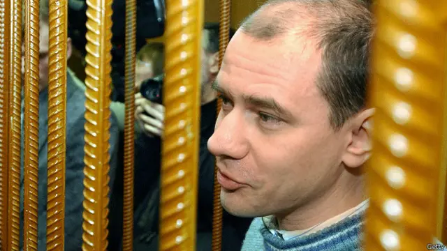 Игорь Сутягин в зале суда