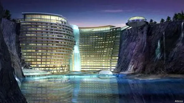 चीन में तैयार हो रहा है अंडरग्राउंड होटल 