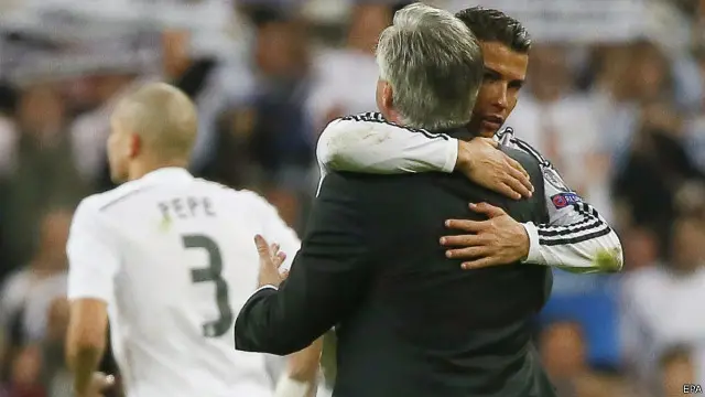 رونالدو وجد صعوبة في الوصول إلى شباك أتليتيكو مدريد