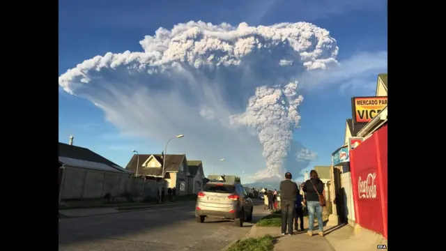 Vistapixbet x corinthiansPuerto Varas, no sul do Chile, mostra o vulcão Calbuco. 22pixbet x corinthiansabrilpixbet x corinthians2015, EPA