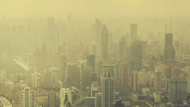 Загрязнение воздуха в Шанхае