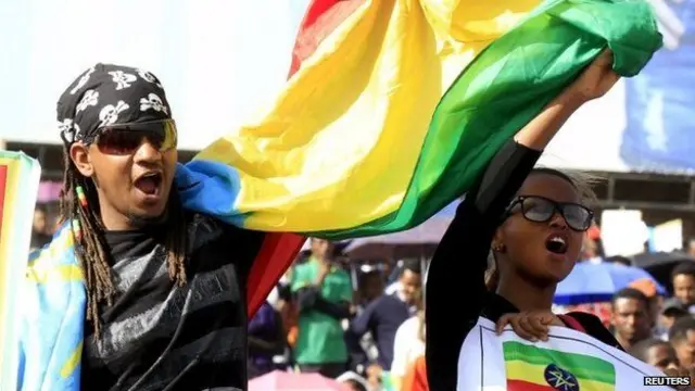 Демонстрация в Аддис-Абебе