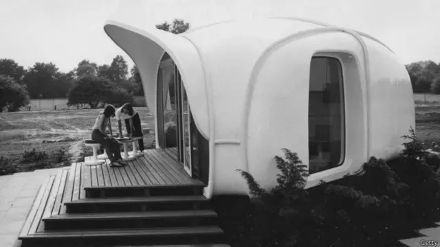 Casa diseñada por arquitectos franceses en los años 70