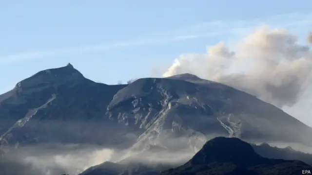 El volcán estuvo inactivo durante 43 años.
