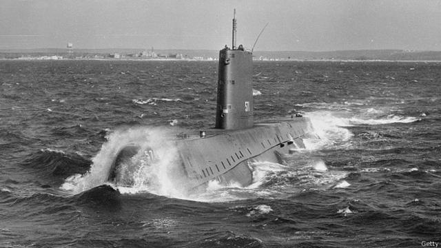 Первая атомная подводная лодка - американский "Наутилус"