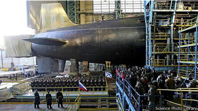Ввод в строй новой российской субмарины