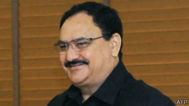 जे पी नड्डा, स्वास्थ्य मंत्री