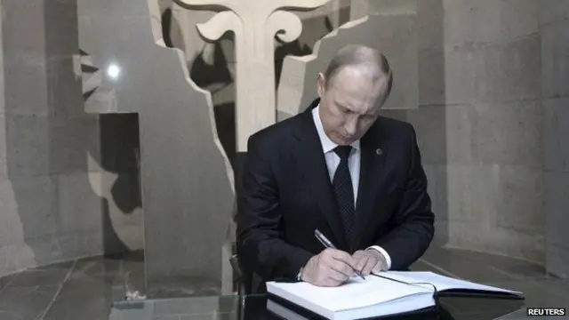 Prezident Vladimir Putin də mərasimdə iştirak edib və qonaqlar önündə çıxış edib