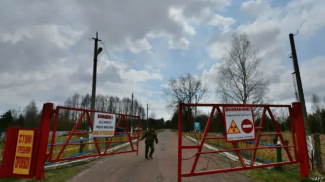 Há uma zona de exclusão em Chernobyl que ninguém pode cruzar