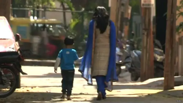 मां बेटा