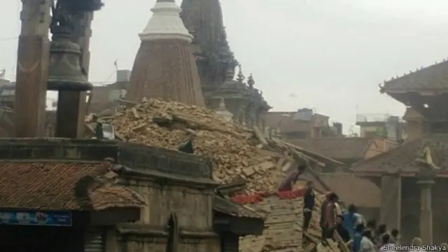 नेपाल में भूकंप