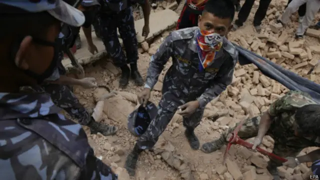 नेपाल राहत, बचाव