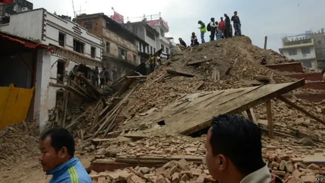 नेपाल में भूकंप
