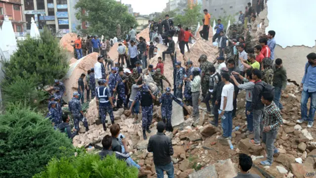 नेपाल में भूकंप