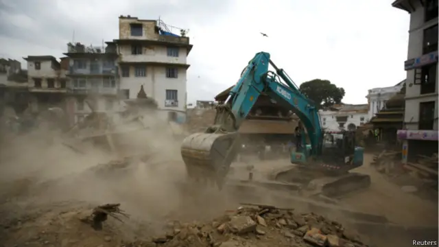 नेपाल में भूकंप
