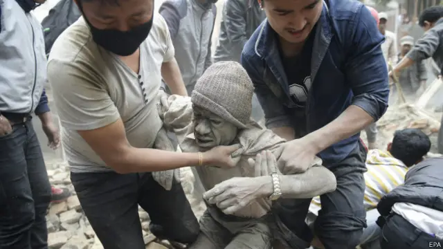 नेपाल में भूकंप