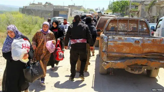 دا قواوې چې القاعده او النصره ډله يې ملګرتيا کوي د تېرې پنجشنبې پر ورځ پر ښار بريد پيل کړ