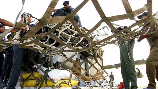 Грузы первой помощи для пострадавших