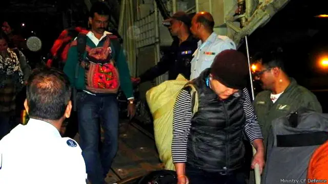 नेपाल से लाए गए भारतीय