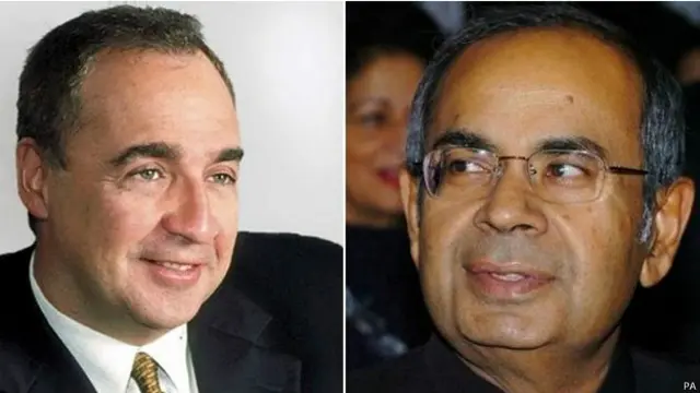 Лен Блаватник и Гопи Хиндуджа