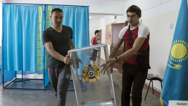د رپوټونو له مخې، قزاقستان کې ۹ نیم میلیون وګړي د رای اچولو حق لري.