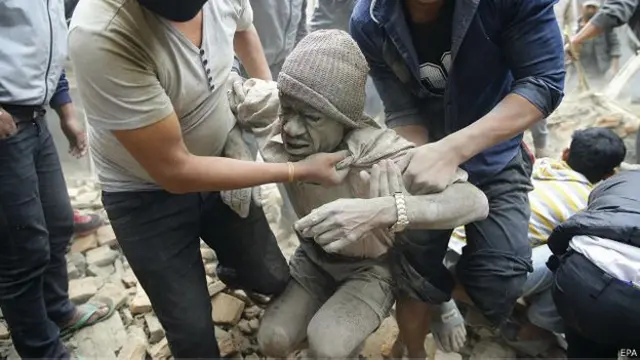 这是尼泊尔近80年以来最强的一次地震。