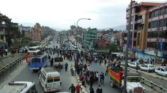 नेपाल में भूकंप की तस्वीरें