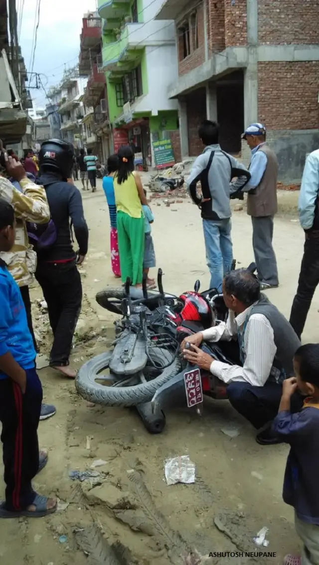 नेपाल में भूकंप