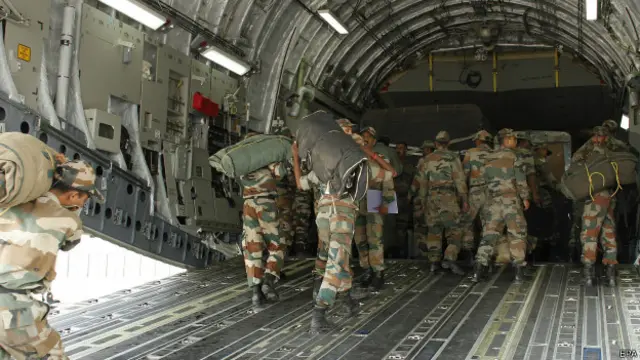 भारत से भेजी जा रही है सहायता