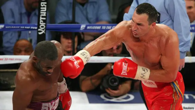 Володимр Кличко у дії