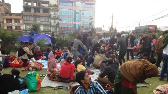 अस्पतालों का लॉन