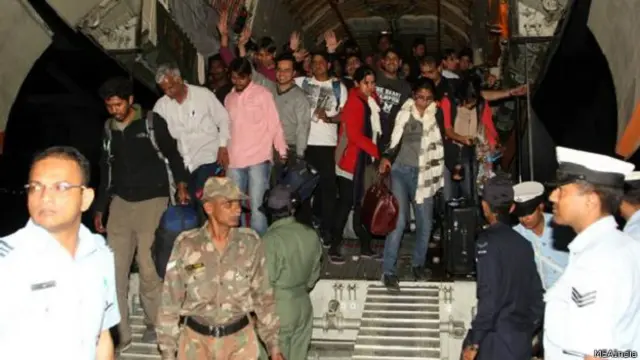 नेपाल से लाए गए भारतीय