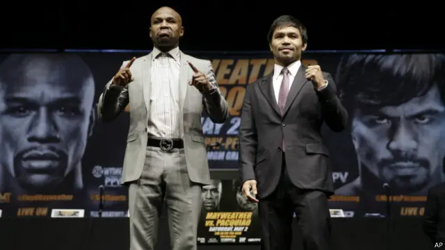 Floyd Mayweather Jr dan Manny Pacquiao