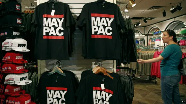 Cendera mata pertandingan Mayweather-Pacquiao 