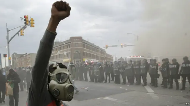 Беспорядки в Балтиморе