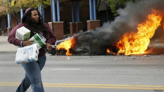 Беспорядки в Балтиморе