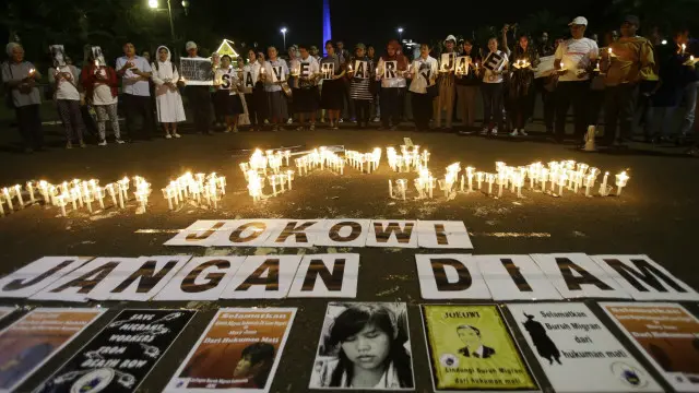 Eksekusi hukuman mati terhadap sejumlah narapidana narkob juga menjadi sorotan dunia internasional