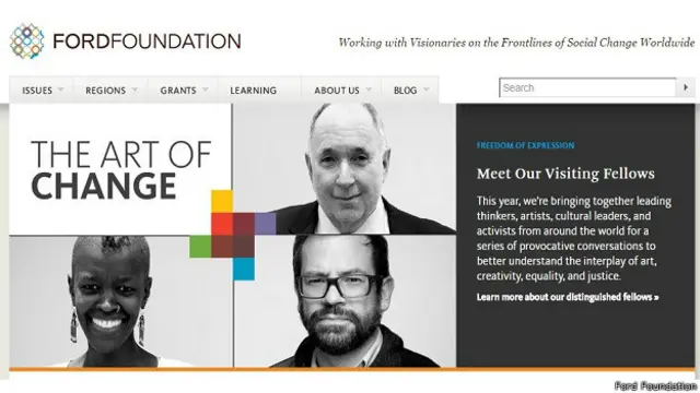 فورڈ فاؤنڈیشن کو بھی نگرانی کی فہرست میں رکھا گیا ہے