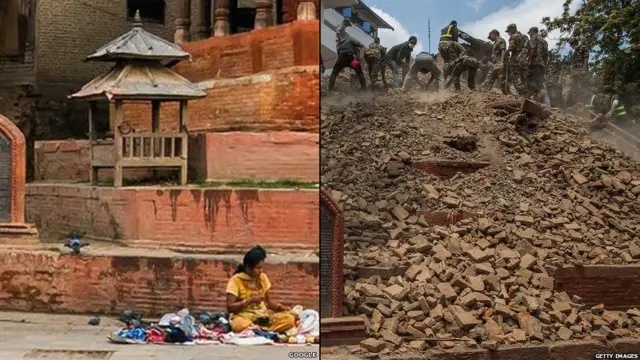 دربار سکوائر، کھٹمنڈو: فروری 2013 27 اپریل 2015