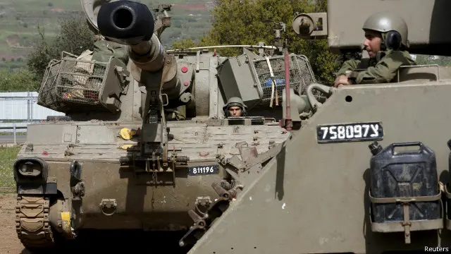 تشهد منطقة الحدود عند هضبة الجولان توترا منذ اندلاع الانتفاضة السورية.