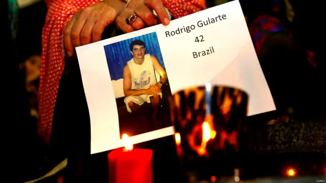 Aksi protes di Sydney, Australia.