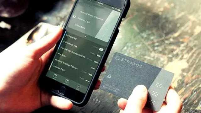 Tarjeta y aplicación de Stratos