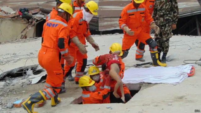 नेपाल राहत, बचाव