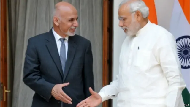 गनी और मोदी