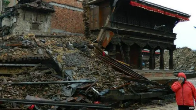 नेपाल, भक्तपुर तबाही