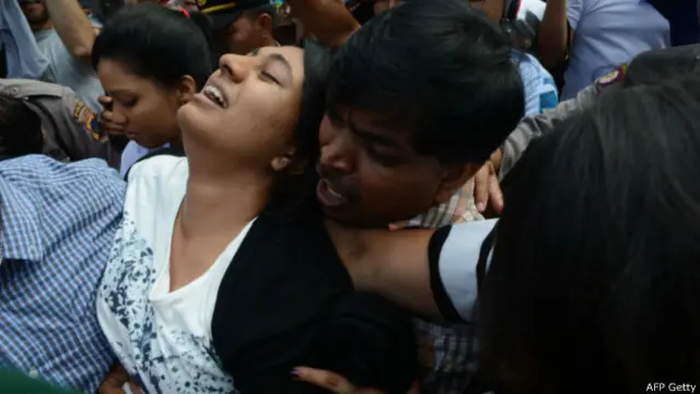 پھانسی سے قبل رشتے داروں کو ملنے کی اجازت دی گئی تھی