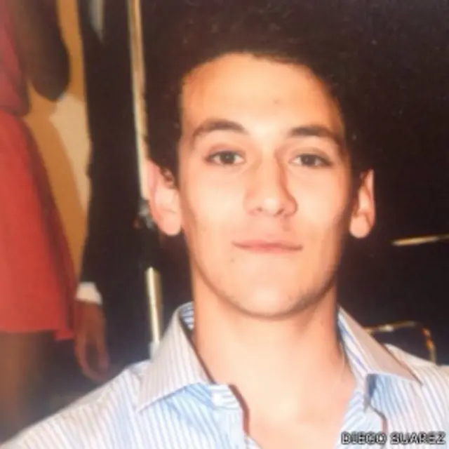 Diego tiene ahora 18 años y quiere dedicarse a la paleontología como afición.